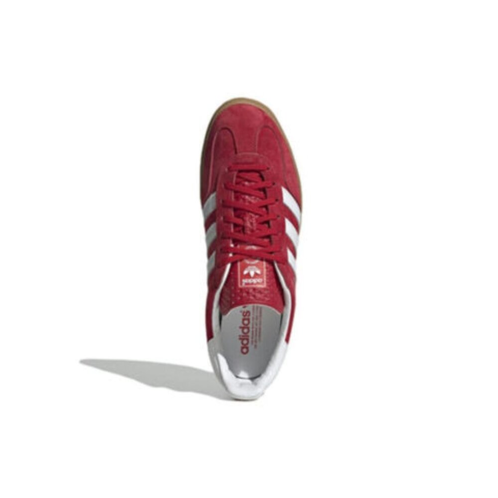 Adidas Gazelle Indoor Low Mens Sportswear Shoes Red H06261 NEW Size 10 - Picture 3 of 7